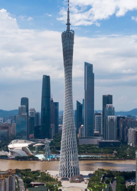 Canton Tower, Guangzhou, Guangdong, China